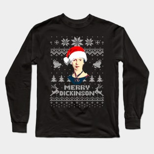 Emily Dickinson Merry Dickinson Long Sleeve T-Shirt